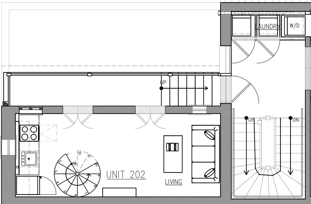 Unit 101 Floorplan